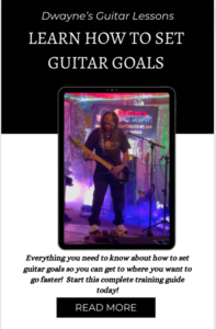 How To Set Guitar Goals. Dwayne Jenkins