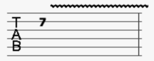 guitar string vibrato in tab. The pentatonic scales