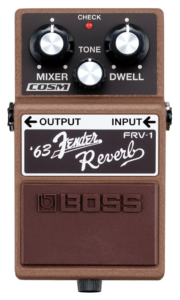 BOSS Fender FRV-1 '63 Reverb Pedal.